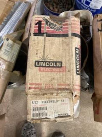 (1) Box Lincoln 20#, 5/32- 6013 Welding Rod