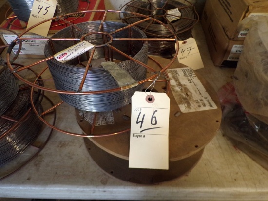 (2) Partial Rolls of .045'' Self - Shielded Flux Cored Welding Wire, Look