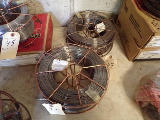 (2) Rolls of .068'' Lincoln Electric Inner Shield Welding Wire, Look New (N