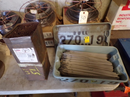 Group of Asst. Welding Rod, 7018AC, 6013 (New Garage)