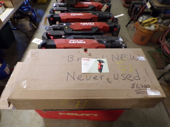 New Hilti DX-9 HSN Fully Automatic Stand Up Powder Activated Joist / Deckin