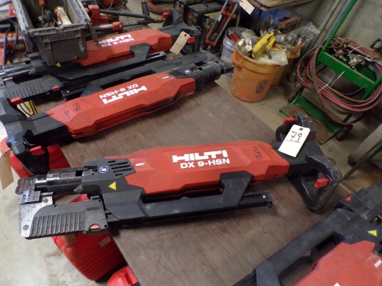 New Hilti DX-9 HSN Fully Automatic Stand Up Powder Activated Joist / Deckin