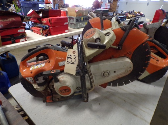 Stihl TS 420 14'' Demo Saw (New Garage)