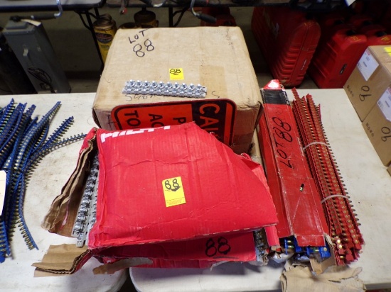 (5) Boxes of Hilti X-ENP-19 Beam Fasteners, 1,000 Per Box and Approx. 5 Box