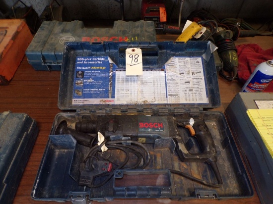 Bosch Bulldog Roto Hammer, 115V, in Case, 11224USR