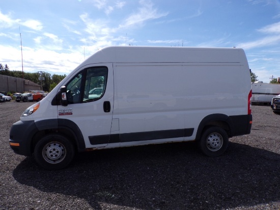 2017 Dodge Ram 2500 Promaster Cargo Van, PW, PL, 3.6 V-6 Engine, Auto Trans