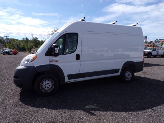 2017 Dodge Ram 2500 Promaster Cargo Van, PW, PL, 3.6 V-6 Engine, Auto Trans