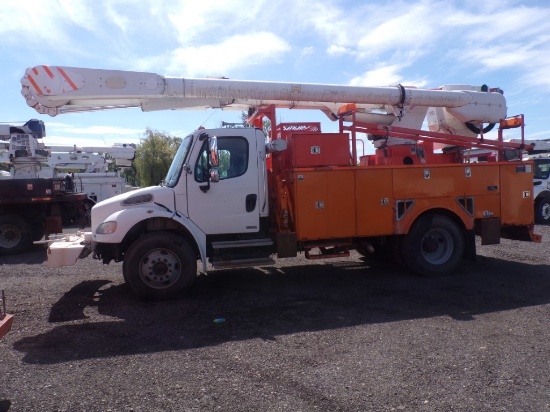 2007 Freightliner M2 Bucket Truck with Altec AM55 Bucket, 55', Cat C7 Diese