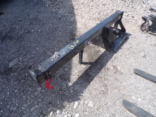 New Extendable Boom / Jib Rig for Forklift, Extends to 10' - 12'