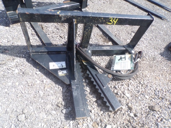 New Wolverine TB08 Hydraulic Tree Puller for Skid Steer Loader