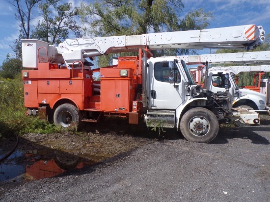 2008 Freightliner M2 Bucket Truck Mercedes-Benz Diesel Engine, Allison Auto