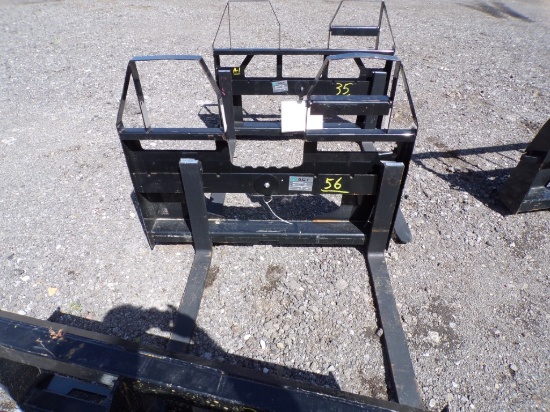 New AGT 42'' Step-Thru Skid Steer Pallet Forks