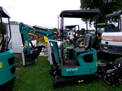 New CFG-AGT KV16R Mini Excavator, Gas Engine, Pilot Controls, Dozer Blade,