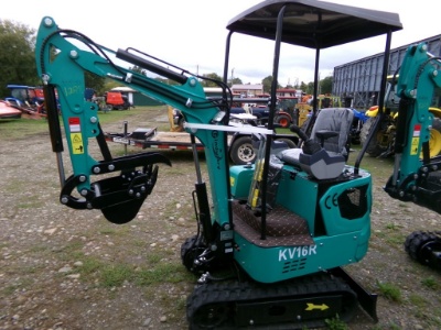 New CFG-AGT KV16R Mini Excavator, Gas Engine, Pilot Controls, Dozer Blade,