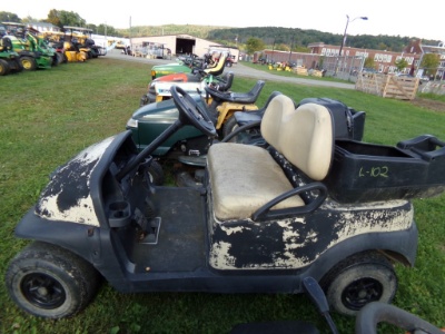 Club Car Gas Golf Cart - Fuel Injected- Looks Rough - Runs Good (6038)