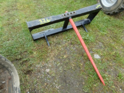 New Kivel Bale Spear for Skid Steer Loader (5190)