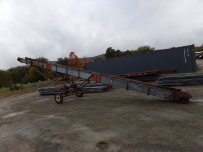 New Holland 30 Hay & Grain Elevator with Baldor, 110V Electric Motor (6081)