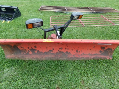 8 1/2' Western Snowplow with Lights (5944)