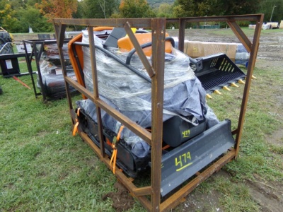 New Land Honor ME10X-1 Mini Excavator, Orange/Gray, UNASSEMBLED (5718)