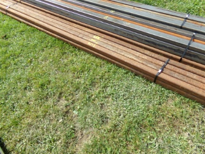Bundle of 12' Long 2'' x 2'' Square Steel Tubing (5978)
