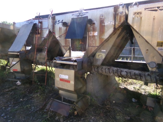 10' Swenson Salt / Sand Spreader # 854, NO LADDER, S/N S240 (BCHA 2026 53)