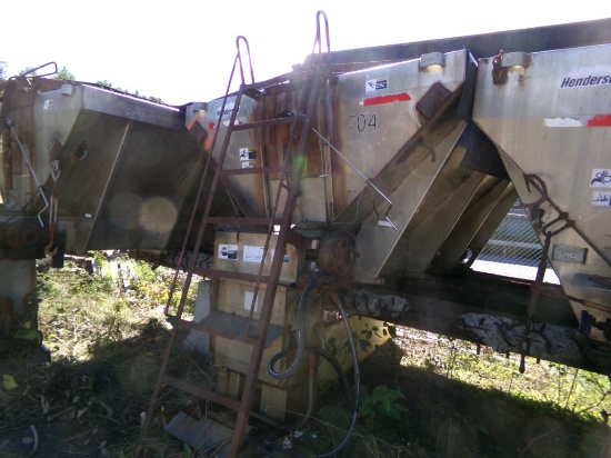 10' Henderson Salt / Sand Spreader # 704, S/N WSH 21657 (BCHA 2026 48)
