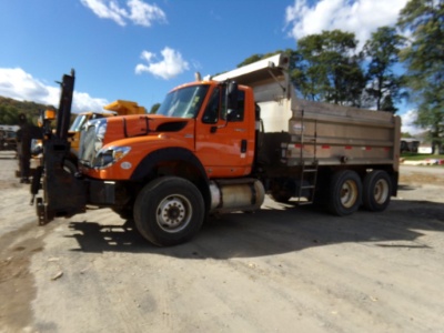 2013 International 7600 Tandem Axle Dump Truck, w/Henderson 14' Stainless S