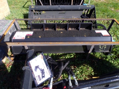AGT 69'' Hyd Skid Steer Rotary Tiller - ECSSTR072