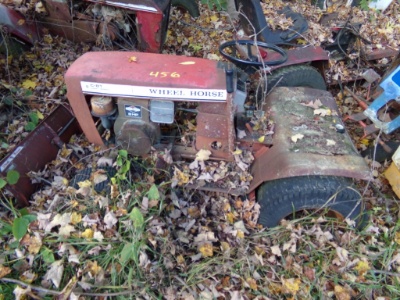 Wheelhorse C-81 with Engine and Front Plow, NO DECK, NO SEAT, ROUGH (Out Ba