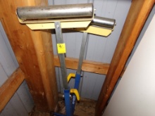 (2) Single Roller Adjustable Height Roller Stands