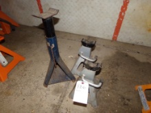 (3) Jack Stands - (2) Matching Gray and (1) Taller Tubular