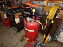 Craftsman 5.5 HP 25 Gal. Portable Upright Air Compressor, Nice Shape
