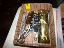 Box of Combination and Line Wrenches