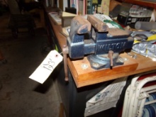 Blue Wilton 3 1/2'' Bench Vise