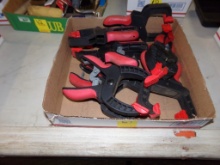 Box with Lg. Qty of Plastic Hand Clamps