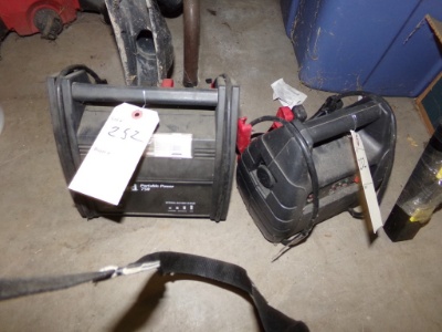 (2) Old Jumper Packs - (1) Craftsman, (1) Schumacher (House Garage)