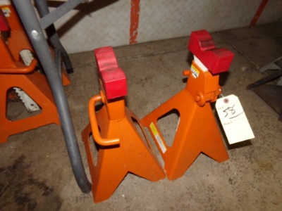 (2) Lg. Orange Jack Stands