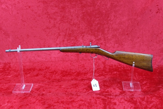 Win. Model 1902, 22 cal. Rifle S,L, single shot, 1st Edt. SN: NA