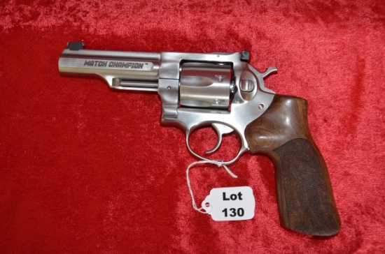 Ruger, Model GP100, stainless match champion, 357 mag., pistol 