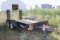 2002 Felling Model FT-7L Bumper Hitch Flat Bed Trailer