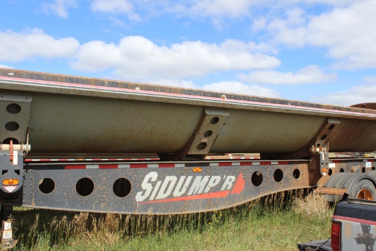 2007 Sidumpr Model SDR325 Side Dump Trailer