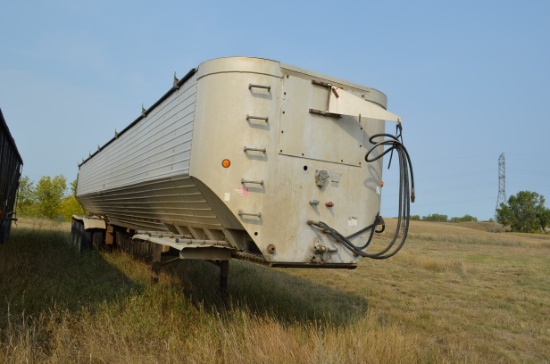 1999 Red River Live Bottom Hydraulic Unload Semi Trailer