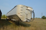 1999 Red River Live Bottom Hydraulic Unload Semi Trailer