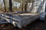 2005 Feather Lite Alum. Flatbed Trailer