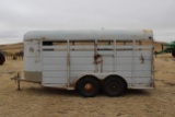 Four Horse Bumper Trailer