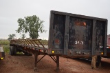 Trail King Flat Bed Trailer