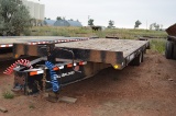 2005 CJ Builders Flatbed Trailer