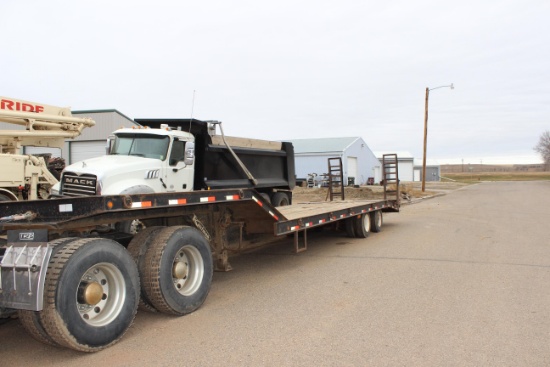 2009 Kaufman Drop Deck Semi Trailer