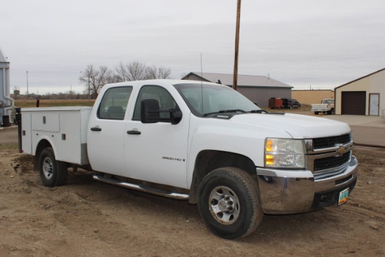 2009 Chevy K3500 HD Silverado 4x4, Duramax