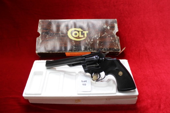 Colt Trooper MK III double action revolver, 22LR
